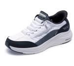 Skechers Women's Foam Slip-Ins, White/Black, 8.5W