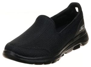 Skechers Women's Go Walk 5 Sneaker - Black