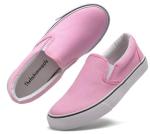 Emma Light Pink Low-Top Slip-On Sneakers for Women