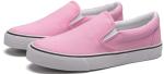 Emma Light Pink Low-Top Slip-On Sneakers for Women