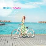 Obtaom Women's Slip-On Canvas Mules - White