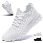 CMNZHK Women’s Lightweight Slip-On Running Sneakers