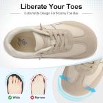 LeIsfIt Slip-On Women's Wide Casual Sneakers