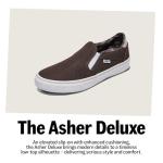 Vans Women's Asher Slip-On Sneaker in Taupe