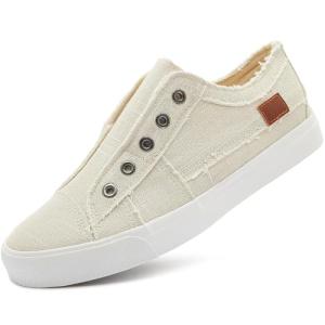 Women's Casual Slip-On Non-Slip Canvas Sneakers