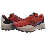 Saucony Peregrine 12 Men's Sneakers, Clay/Loam 10.5
