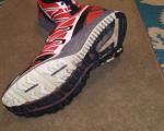 Men's Salomon Trail Running Shoes - Red/Black, Size 9