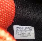 Men's Salomon Trail Running Shoes - Red/Black, Size 9