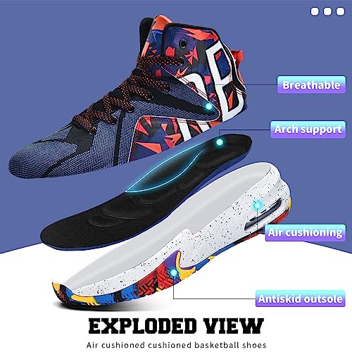 ASHION Kids Basketball Sneakers Multicoloured EU Size 42