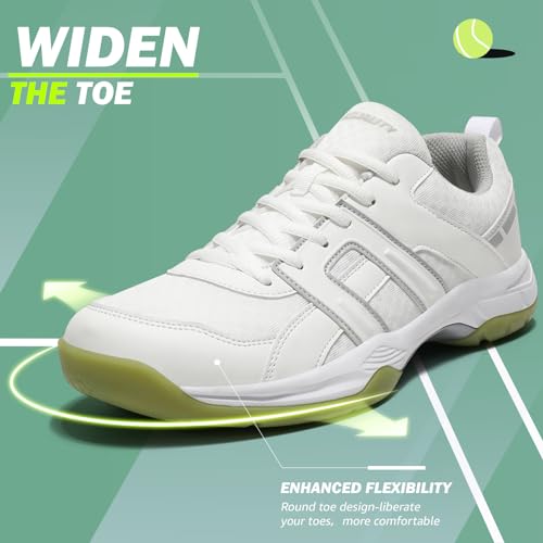 Men's ASHION Pickleball Tennis Racquetball Sneakers - Size 40