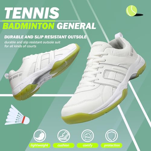 Men's ASHION Pickleball Tennis Racquetball Sneakers - Size 40