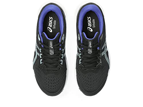 ASICS Women's Gel-Contend 8 Running Shoes, Black/Aquarium, Size 10