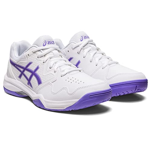 ASICS Women's Gel-Dedicate 7 Tennis Shoes, White/Amethyst