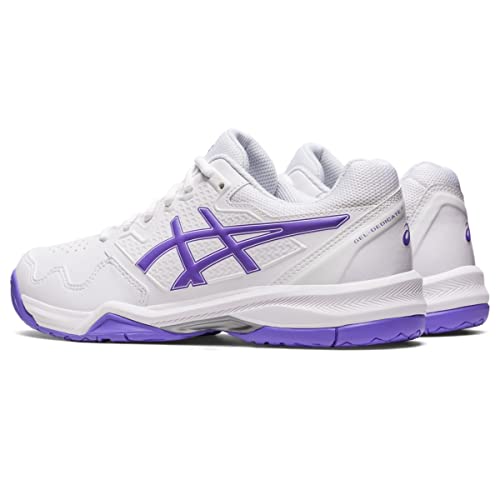 ASICS Women's Gel-Dedicate 7 Tennis Shoes, White/Amethyst