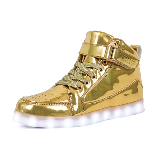 IGxx Kids High Top LED Light Up Sneakers