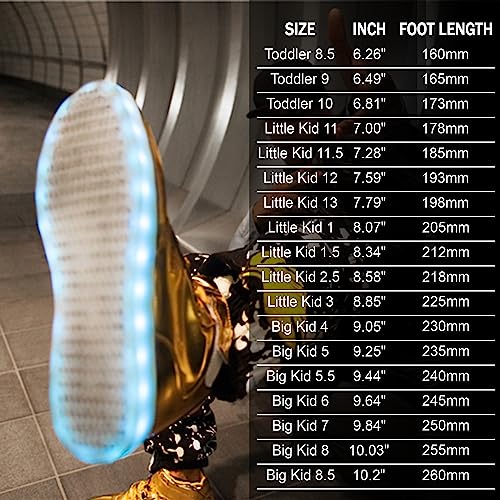 IGxx LED High Top Shoes for Boys & Girls