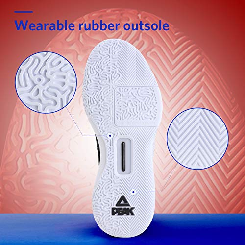 PEAK Men's Flash Basketball Sneakers with Adaptive Cushioning