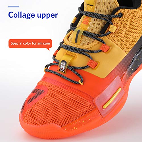 PEAK Men's Flash Basketball Sneakers with Adaptive Cushioning