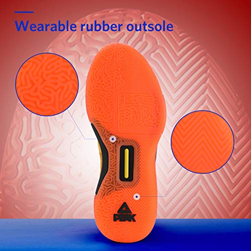 PEAK Men's Flash Basketball Sneakers with Adaptive Cushioning