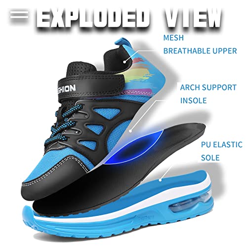 Kids Air Tennis Running Shoes Arch Support Lightweight