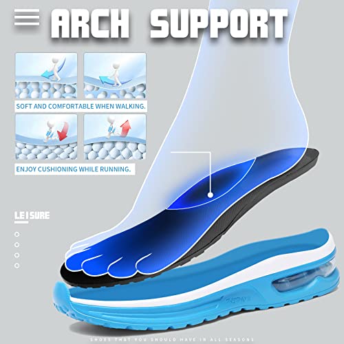 Kids Air Tennis Running Shoes Arch Support Lightweight