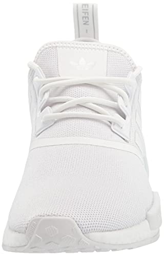 adidas Originals Nmd_r1's Sneaker, White/Silver, 7.5 US