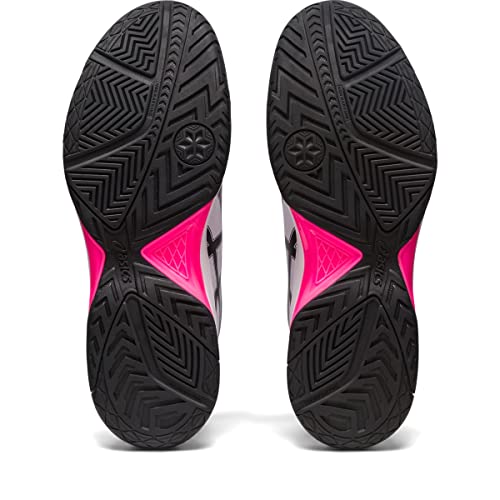 ASICS Men's Gel-Dedicate 7 Tennis Shoes White/Pink Size 10