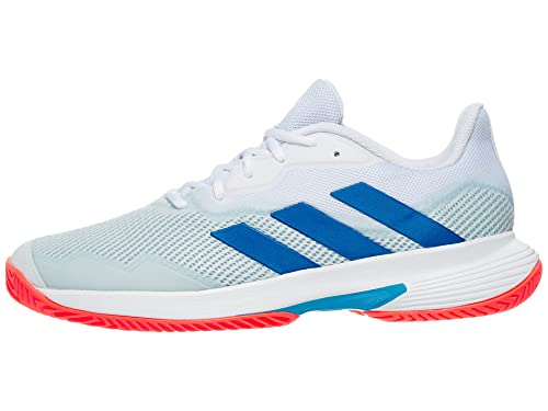 Men's adidas Courtjam Control Tennis Shoes, Blue, Size 11.5