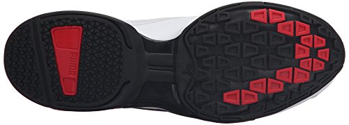 PUMA Men's Tazon 6 FM Running Shoe White/Black/Silver