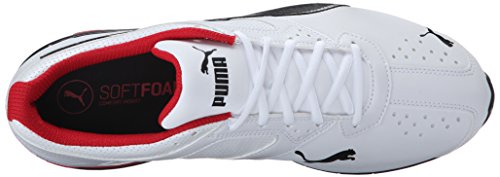 PUMA Men's Tazon 6 FM Running Shoe White/Black/Silver