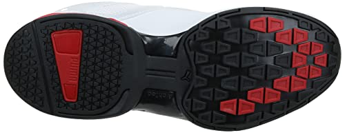 PUMA Men's Tazon 6 FM Running Shoe White/Black/Silver