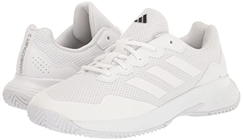 Adidas Men's White Gamecourt 2.0 Sneaker Size 10