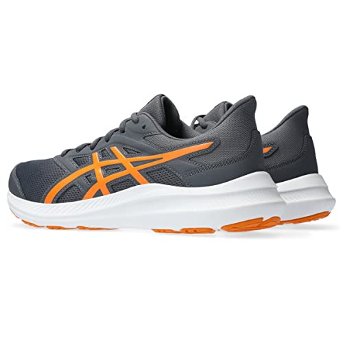 ASICS Men's JOLT 4 Running Shoes, 9.5 Grey/Orange
