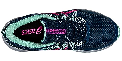 ASICS Women's Gel-Venture 8 Running Shoes, MAKO Blue/Pink