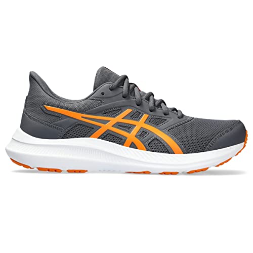ASICS Men's JOLT 4 Running Shoes, 9.5 Grey/Orange