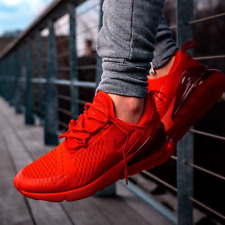 Nike Air Max 270 Triple University Red Sneakers