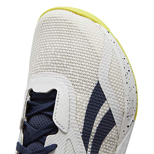 Reebok Women's Nano X Sneakers, True Grey/Vector Navy/Chartreuse