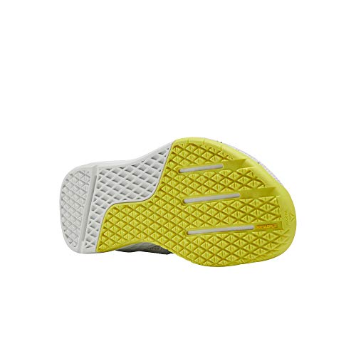 Reebok Women's Nano X Sneakers, True Grey/Vector Navy/Chartreuse