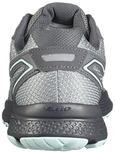 Saucony Women's Trail Running Shoe, Grey/Mint, Size 6.5