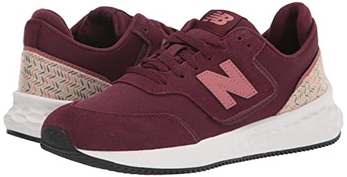 New Balance Women's X70 Sneakers - Burgundy/Henna/White