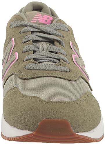 New Balance Women's Fresh Foam X70 Sneakers, Olive/Pink