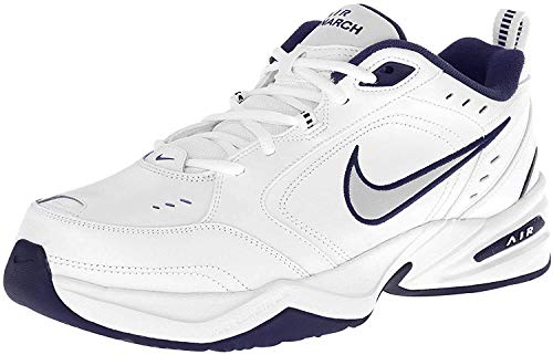 Nike Air Monarch IV Running Trainers - White/Silver
