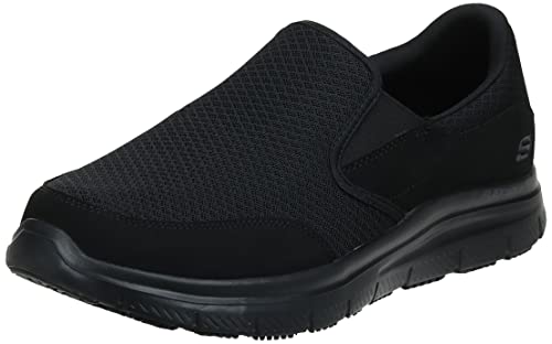 Skechers Men's Flex Advantage Work Shoe, Black