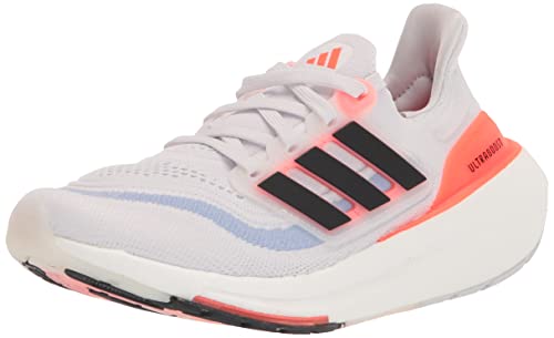 adidas Ultraboost 23 Women's Shoes, White/Black/Solar Red