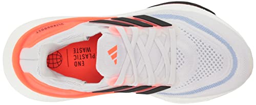adidas Ultraboost 23 Women's Shoes, White/Black/Solar Red