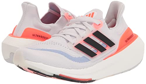 adidas Ultraboost 23 Women's Shoes, White/Black/Solar Red