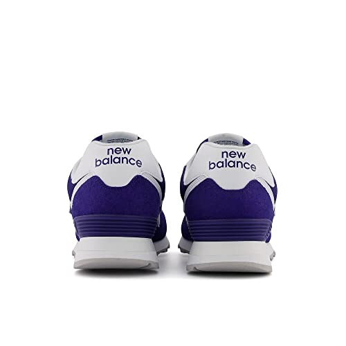 New Balance 574 V2 Spilled Paint Sneakers, Blue/White