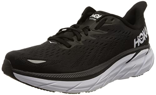 HOKA Clifton 8 Women's Shoes Size 7.5 Black/White