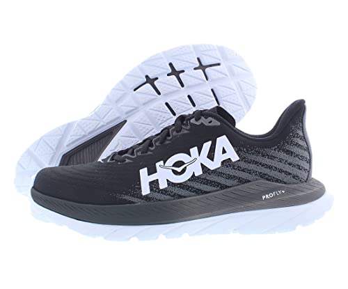 HOKA ONE ONE Mach 5 Men's Sneakers, Black/Castlerock