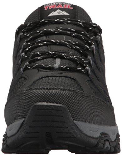 Skechers Men's Terrabit Oxford, Black/Dark Gray